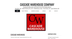 Desktop Screenshot of cascadewarehouse.com