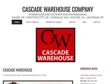 Tablet Screenshot of cascadewarehouse.com